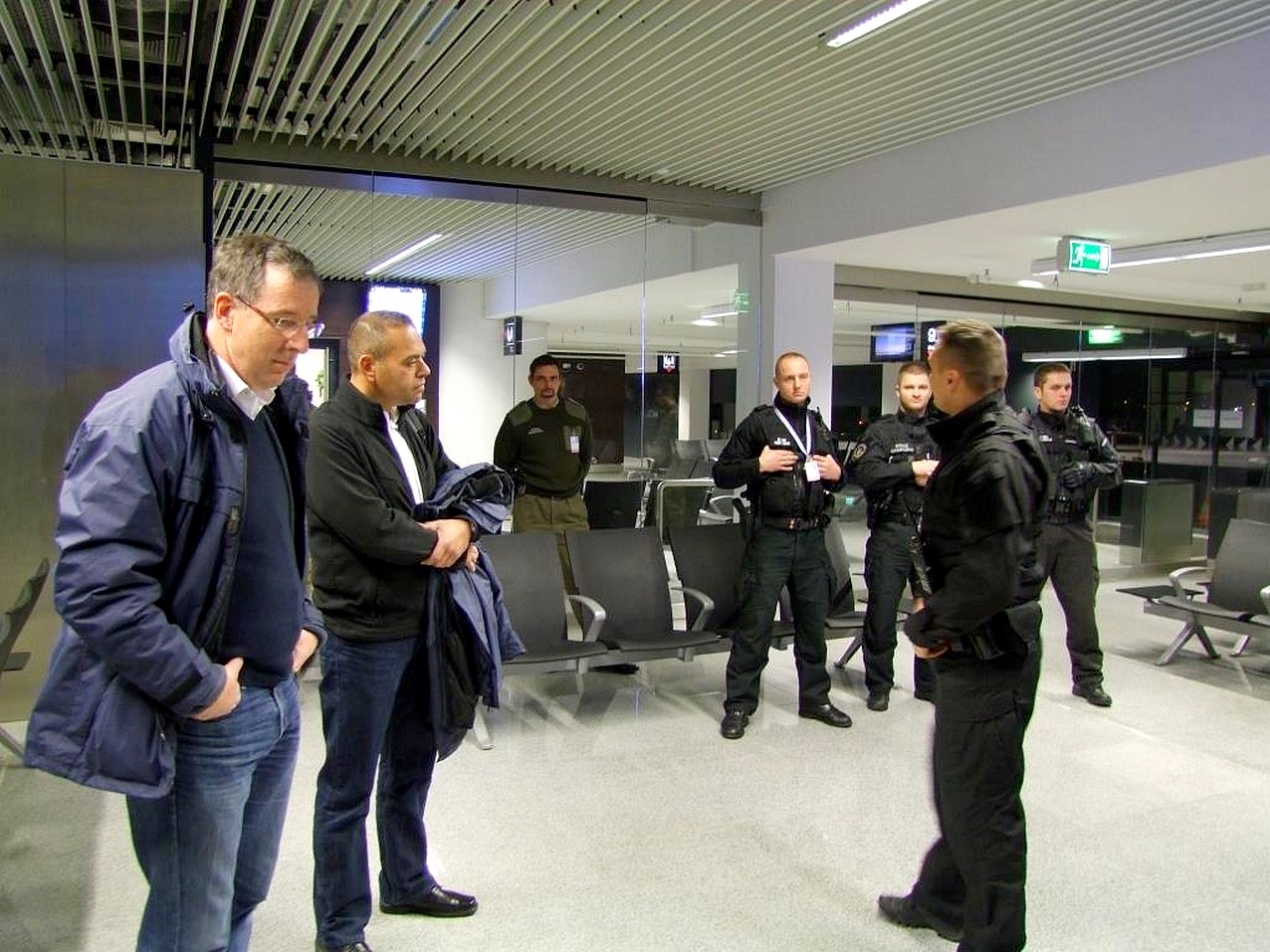 Delegacja Straży Przybrzeżnej Holandii w MOSG